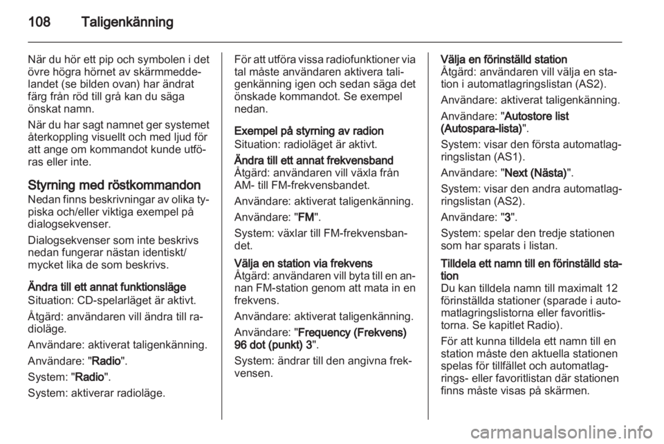 OPEL ASTRA J 2013 Handbok för infotainmentsystem OPEL ASTRA J 2013 Handbok för infotainmentsystem