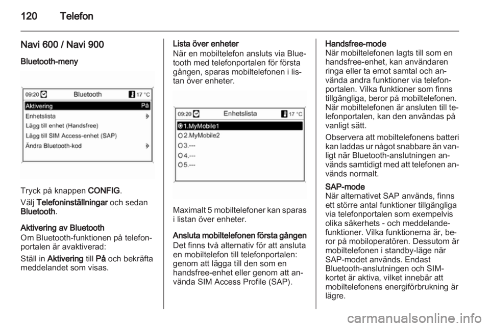 OPEL ASTRA J 2013 Handbok för infotainmentsystem OPEL ASTRA J 2013 Handbok för infotainmentsystem