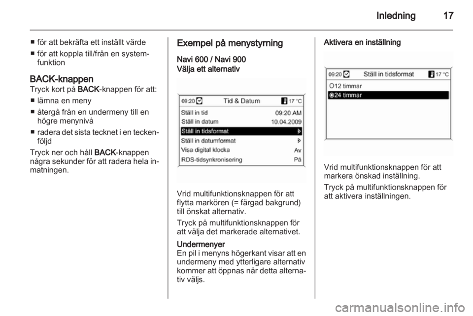 OPEL ASTRA J 2013 Handbok för infotainmentsystem OPEL ASTRA J 2013 Handbok för infotainmentsystem