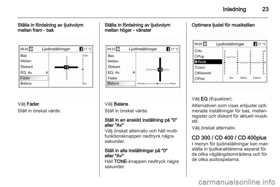 OPEL ASTRA J 2013 Handbok för infotainmentsystem OPEL ASTRA J 2013 Handbok för infotainmentsystem
