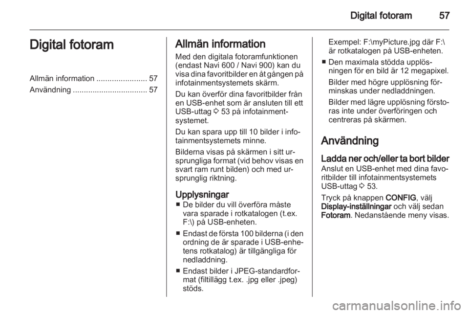 OPEL ASTRA J 2013 Handbok för infotainmentsystem OPEL ASTRA J 2013 Handbok för infotainmentsystem