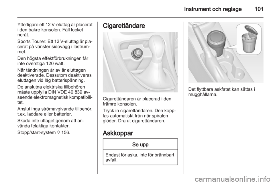 OPEL ASTRA J 2013  Instruktionsbok 