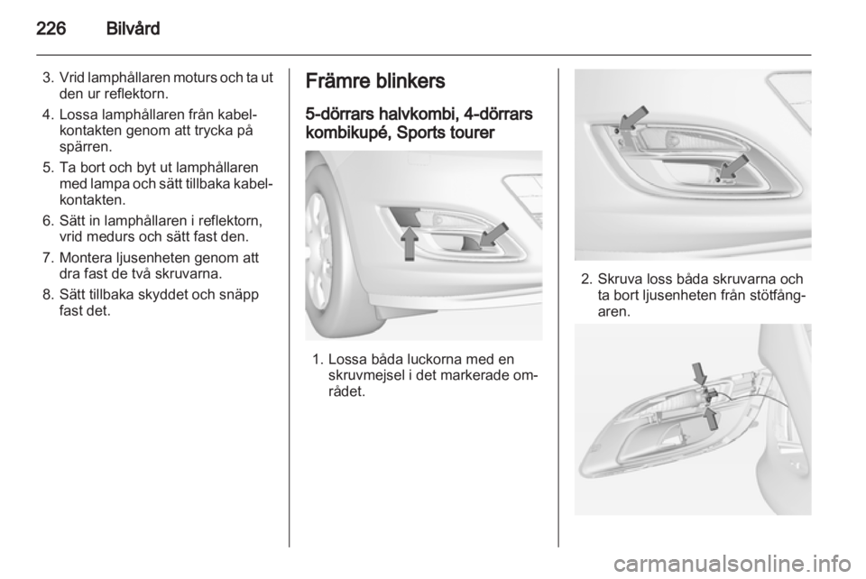 OPEL ASTRA J 2013  Instruktionsbok 