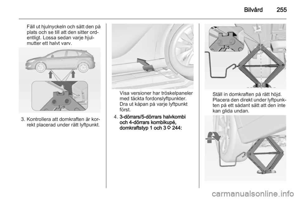 OPEL ASTRA J 2013  Instruktionsbok 