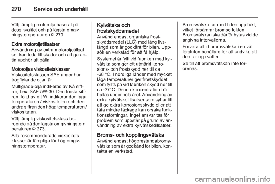 OPEL ASTRA J 2013  Instruktionsbok 