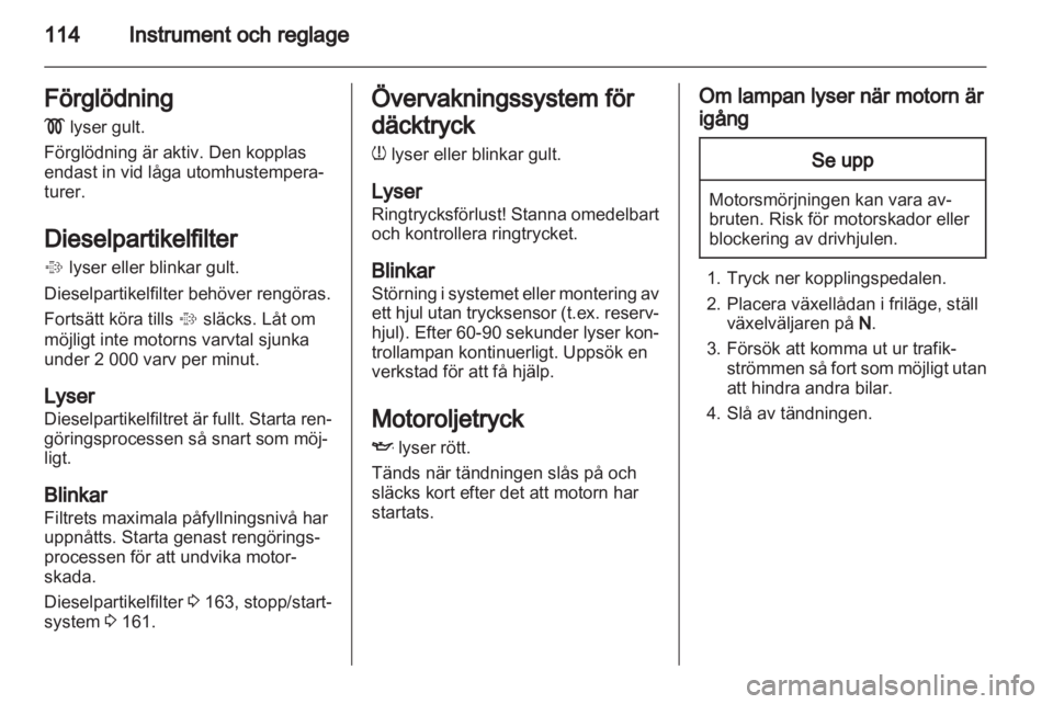 OPEL ASTRA J 2013.5  Instruktionsbok 