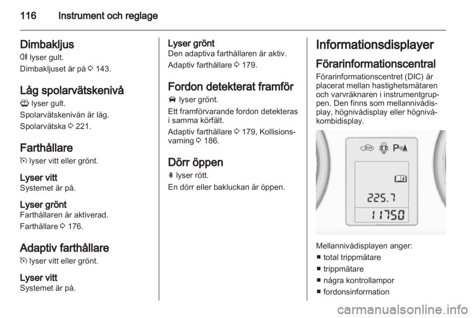OPEL ASTRA J 2013.5  Instruktionsbok 