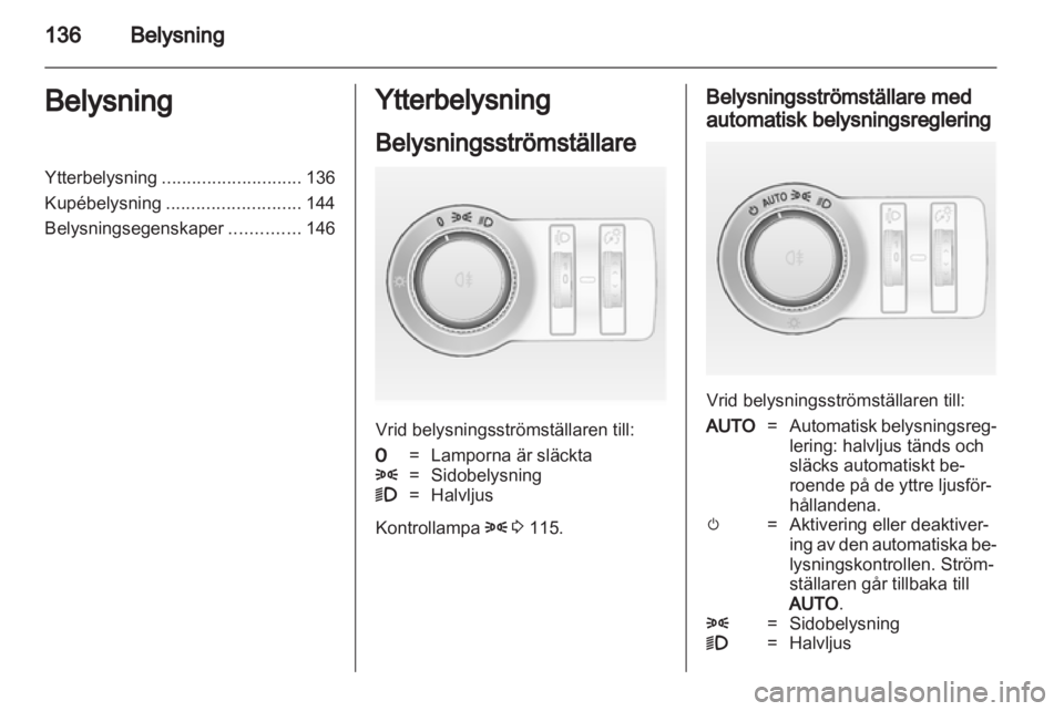 OPEL ASTRA J 2013.5  Instruktionsbok 
