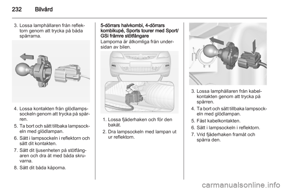 OPEL ASTRA J 2013.5  Instruktionsbok 