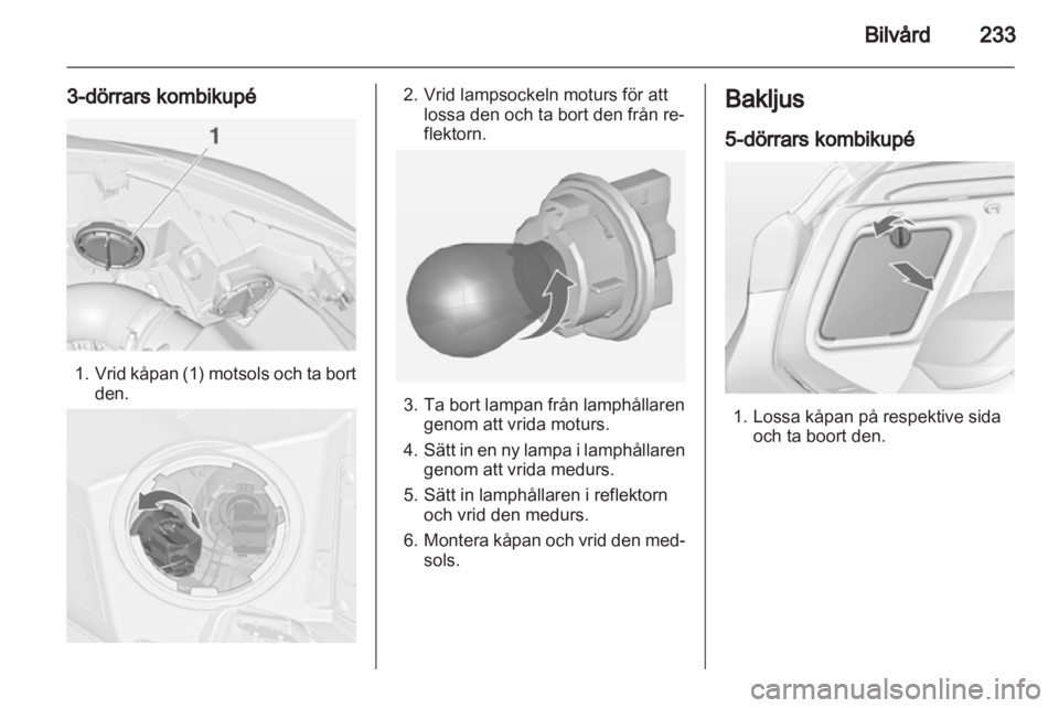 OPEL ASTRA J 2013.5  Instruktionsbok 
