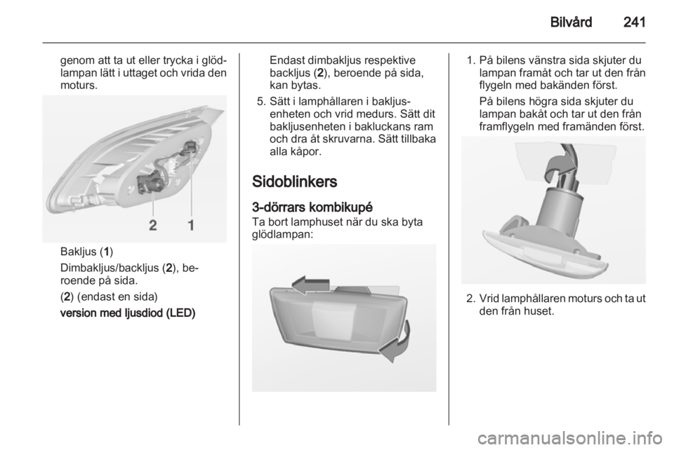 OPEL ASTRA J 2013.5 Instruktionsbok OPEL ASTRA J 2013.5 Instruktionsbok