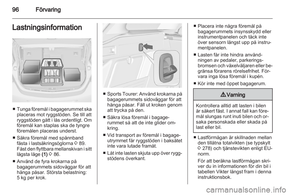 OPEL ASTRA J 2013.5  Instruktionsbok 