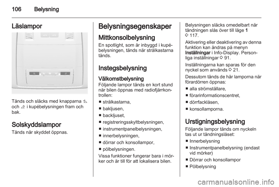 OPEL ASTRA J GTC 2012  Instruktionsbok 