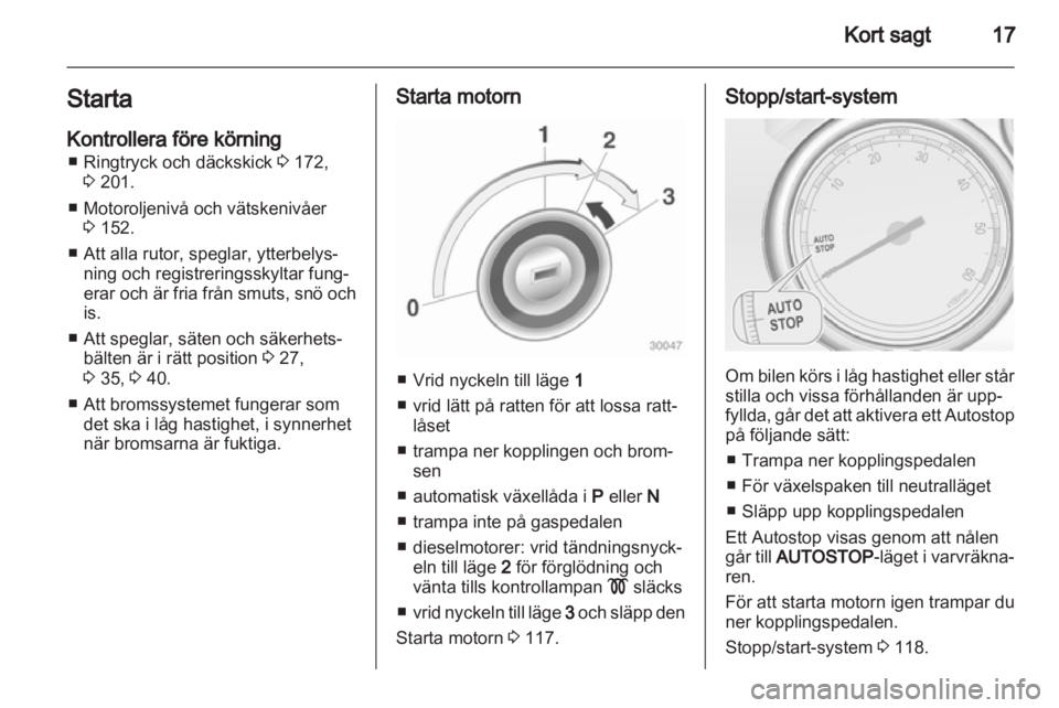 OPEL ASTRA J GTC 2012  Instruktionsbok 