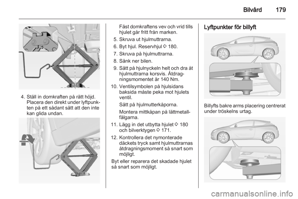 OPEL ASTRA J GTC 2012 Instruktionsbok OPEL ASTRA J GTC 2012 Instruktionsbok