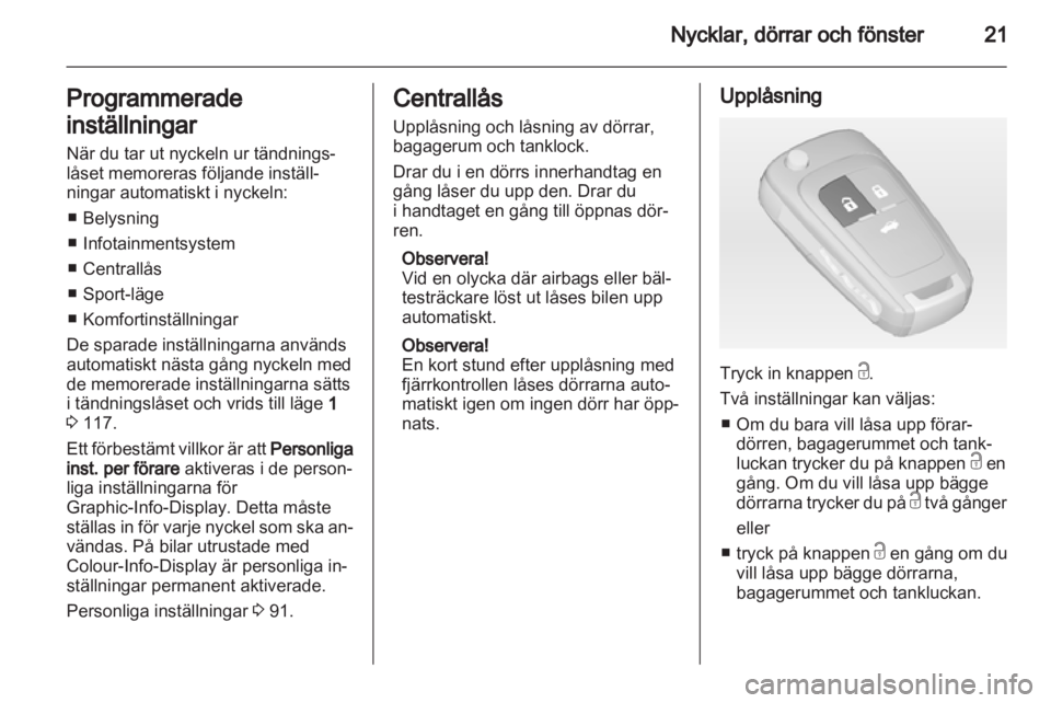 OPEL ASTRA J GTC 2012  Instruktionsbok 