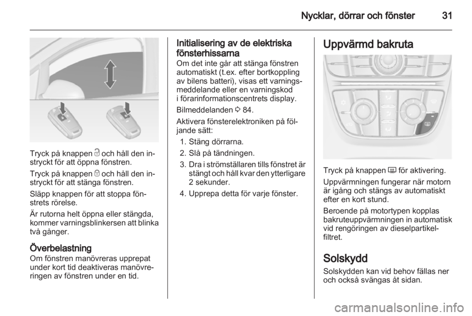 OPEL ASTRA J GTC 2012  Instruktionsbok 