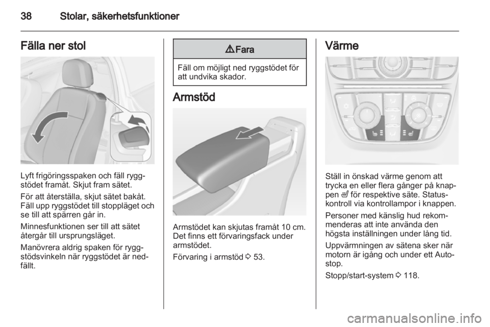 OPEL ASTRA J GTC 2012  Instruktionsbok 