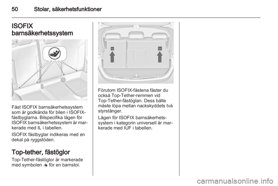 OPEL ASTRA J GTC 2012  Instruktionsbok 