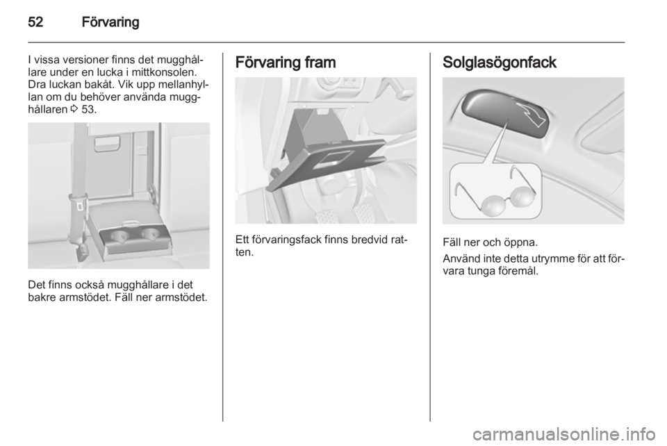 OPEL ASTRA J GTC 2012  Instruktionsbok 