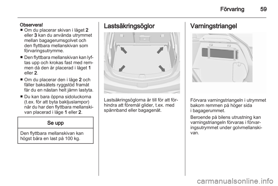 OPEL ASTRA J GTC 2012  Instruktionsbok 