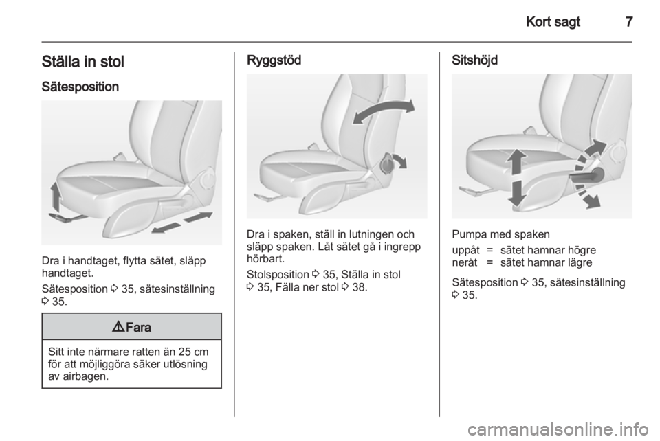 OPEL ASTRA J GTC 2012  Instruktionsbok 