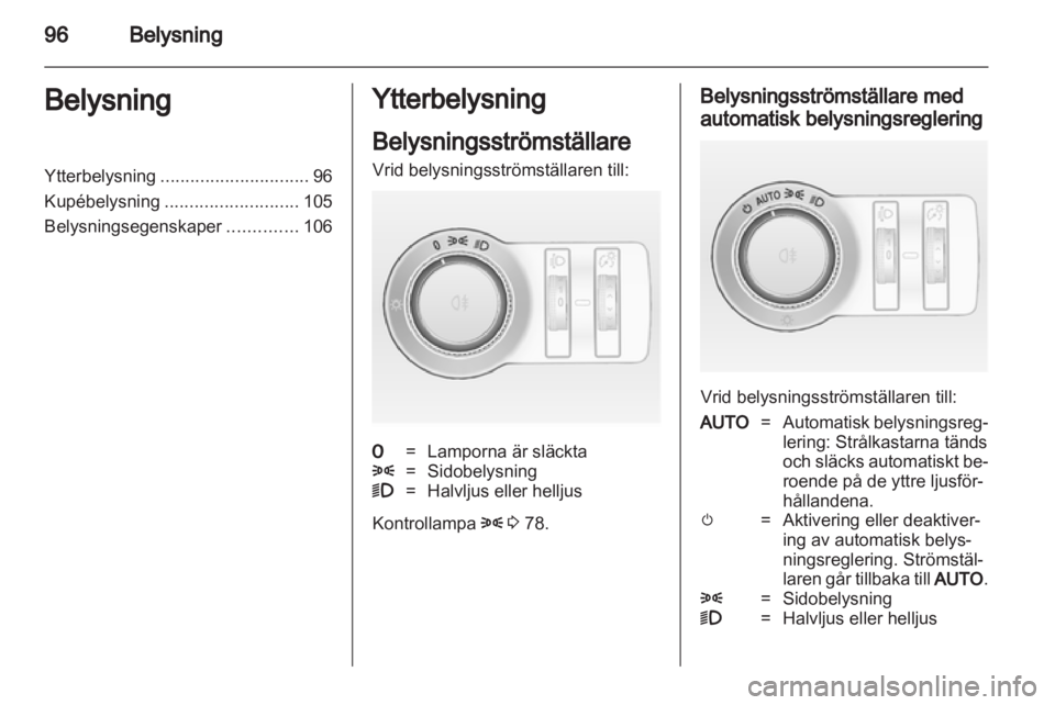OPEL ASTRA J GTC 2012  Instruktionsbok 