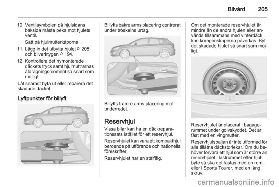 OPEL ASTRA J HB5 & ST 2012 Instruktionsbok OPEL ASTRA J HB5 & ST 2012 Instruktionsbok