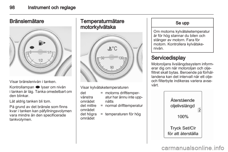 OPEL ASTRA J HB5 & ST 2012 Instruktionsbok OPEL ASTRA J HB5 & ST 2012 Instruktionsbok