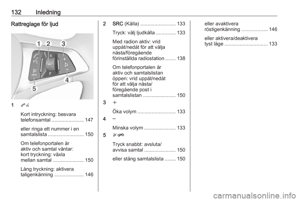 OPEL ASTRA K 2016.5 Handbok för infotainmentsystem 132InledningRattreglage för ljud
1qw
Kort intryckning: besvara
telefonsamtal ....................... 147
eller ringa ett nummer i en
samtalslista ......................... 150
Om telefonportalen är
OPEL ASTRA K 2016.5 Handbok för infotainmentsystem 132InledningRattreglage för ljud
1qw
Kort intryckning: besvara
telefonsamtal ....................... 147
eller ringa ett nummer i en
samtalslista ......................... 150
Om telefonportalen är