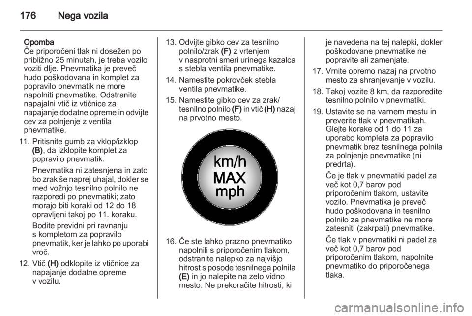 OPEL AMPERA 2012 Uporabniški priročnik OPEL AMPERA 2012 Uporabniški priročnik
