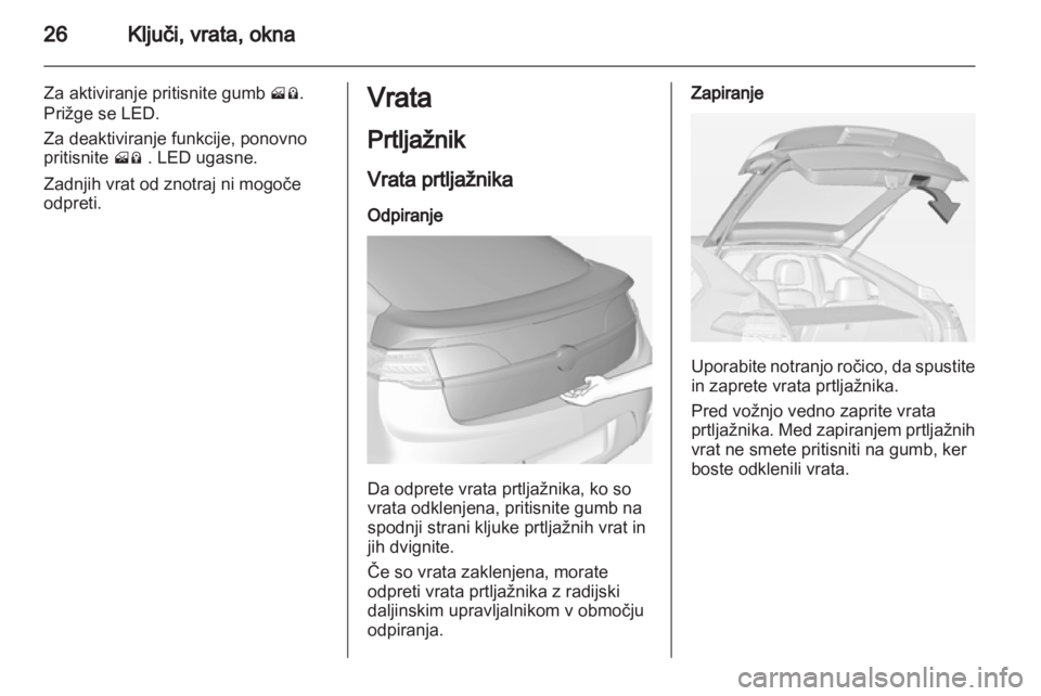 OPEL AMPERA 2012.5 Uporabniški priročnik OPEL AMPERA 2012.5 Uporabniški priročnik