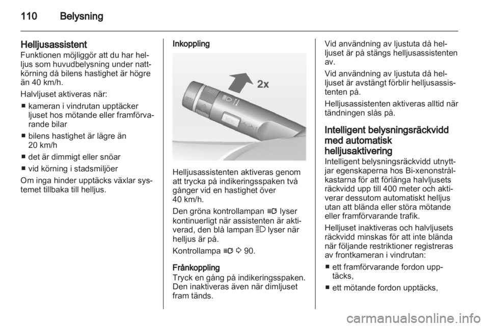 OPEL CASCADA 2013.5  Instruktionsbok 