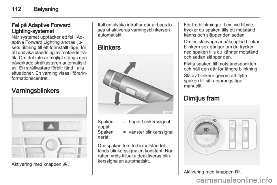 OPEL CASCADA 2013.5  Instruktionsbok 