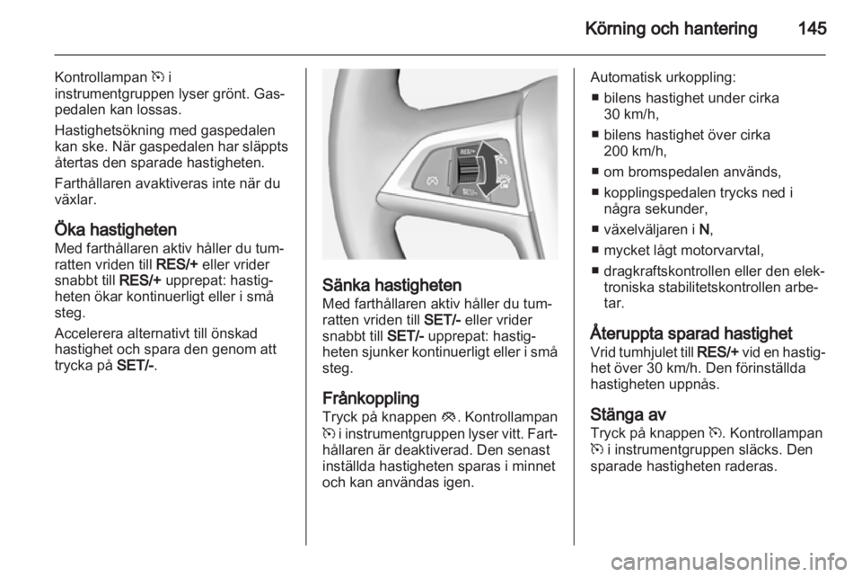 OPEL CASCADA 2013.5 Instruktionsbok OPEL CASCADA 2013.5 Instruktionsbok