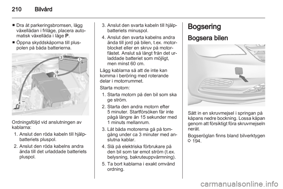 OPEL CASCADA 2013.5 Instruktionsbok OPEL CASCADA 2013.5 Instruktionsbok