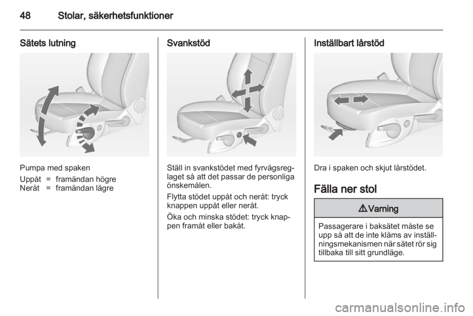 OPEL CASCADA 2013.5  Instruktionsbok 