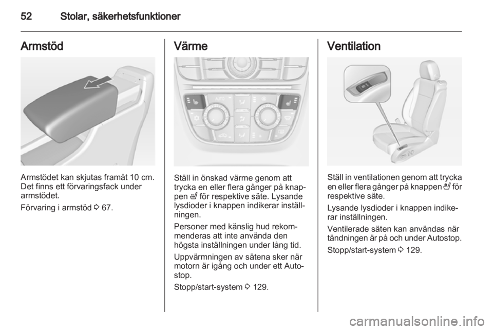 OPEL CASCADA 2013.5 Instruktionsbok OPEL CASCADA 2013.5 Instruktionsbok