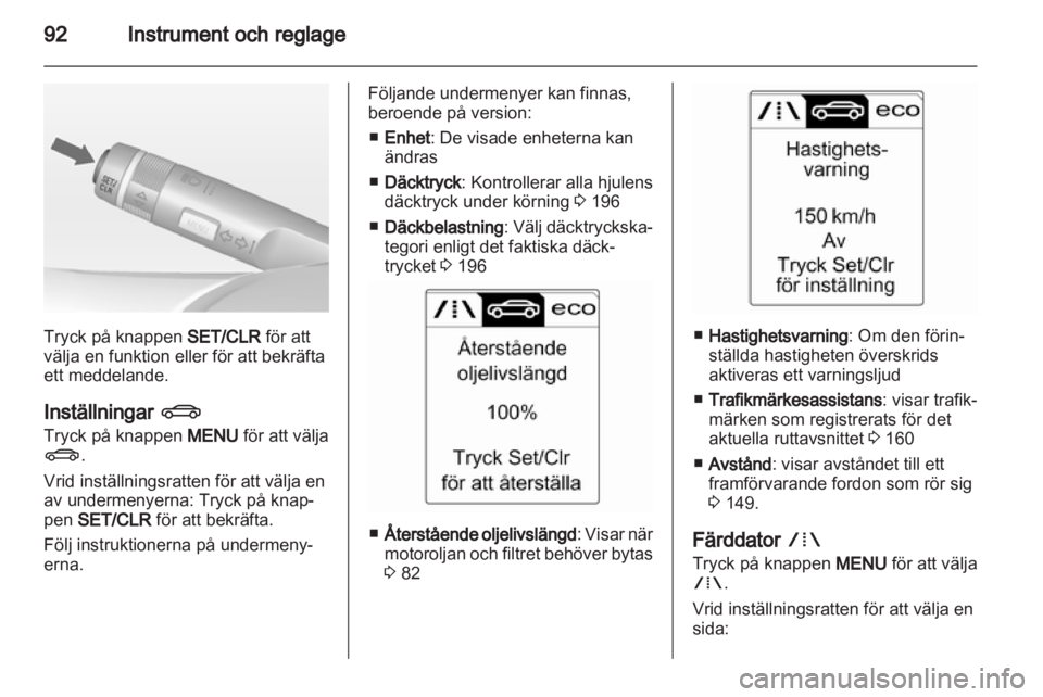 OPEL CASCADA 2013.5 Instruktionsbok OPEL CASCADA 2013.5 Instruktionsbok