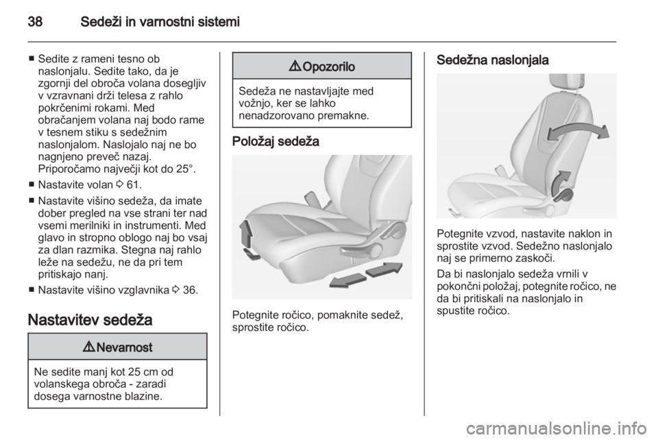 OPEL AMPERA 2013  Uporabniški priročnik 