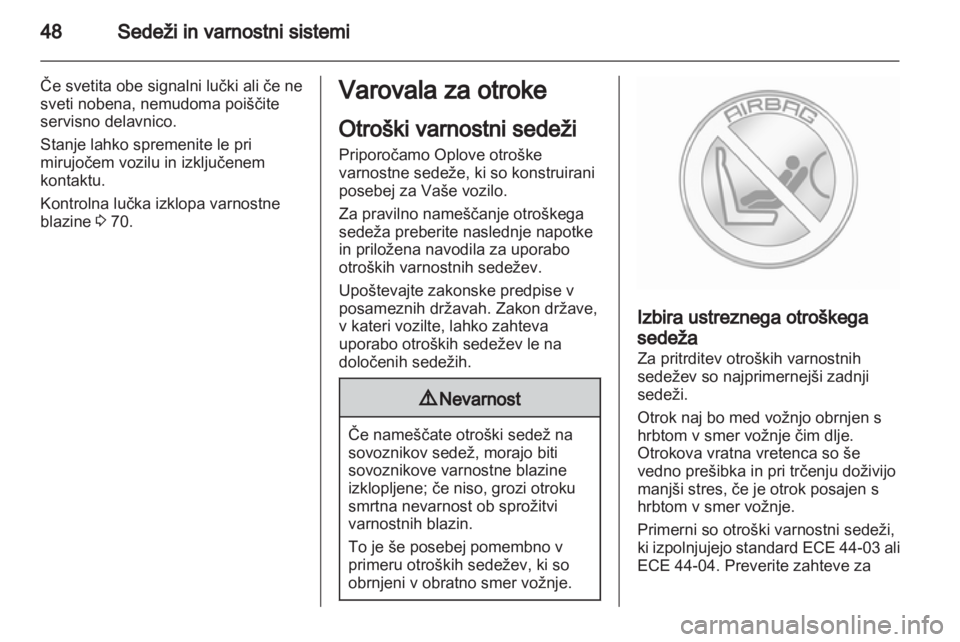 OPEL AMPERA 2013  Uporabniški priročnik 