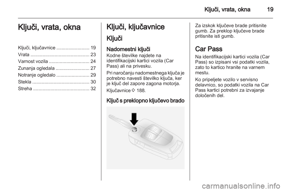 OPEL ANTARA 2012.5 Uporabniški priročnik OPEL ANTARA 2012.5 Uporabniški priročnik