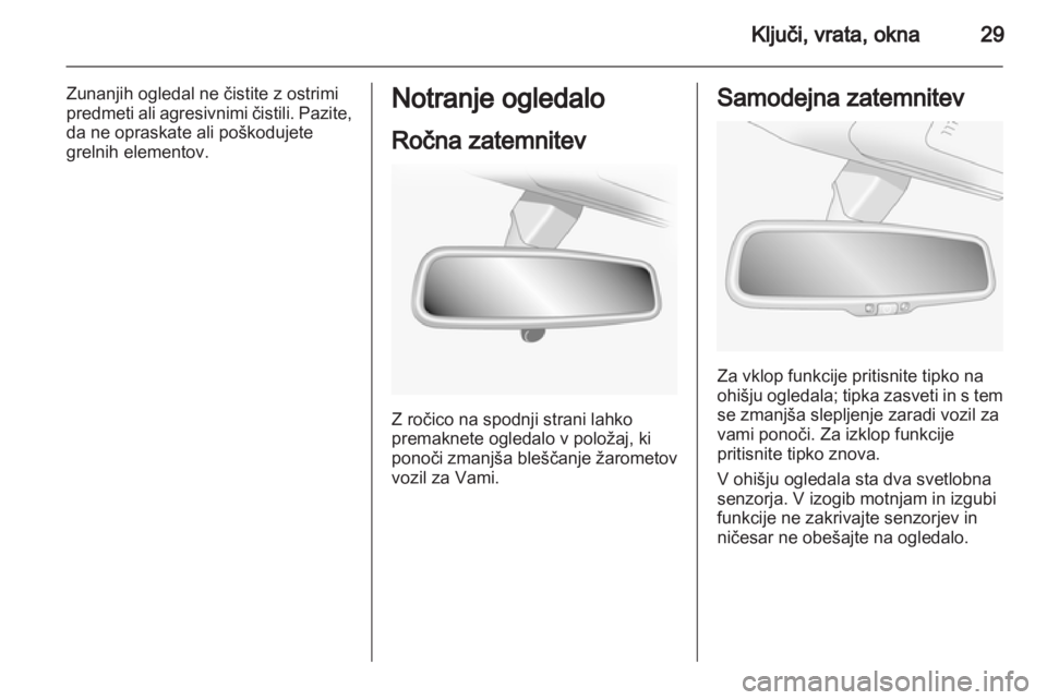 OPEL ANTARA 2012.5 Uporabniški priročnik OPEL ANTARA 2012.5 Uporabniški priročnik