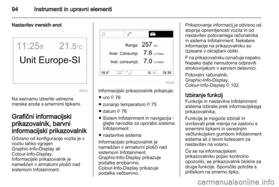 OPEL ANTARA 2012.5 Uporabniški priročnik OPEL ANTARA 2012.5 Uporabniški priročnik