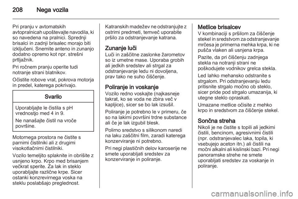 OPEL ASTRA H 2013  Uporabniški priročnik  OPEL ASTRA H 2013  Uporabniški priročnik