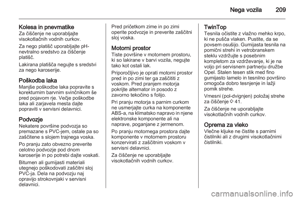 OPEL ASTRA H 2013  Uporabniški priročnik 