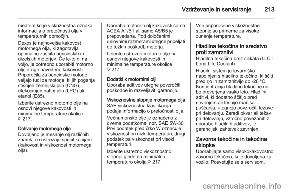 OPEL ASTRA H 2013  Uporabniški priročnik  OPEL ASTRA H 2013  Uporabniški priročnik