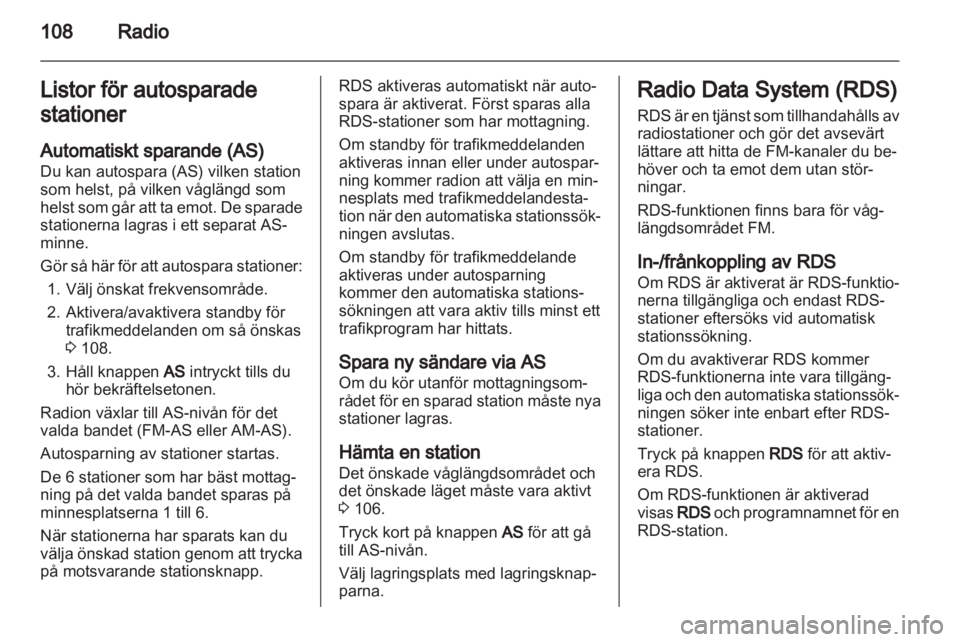 OPEL COMBO 2011  Handbok för infotainmentsystem 