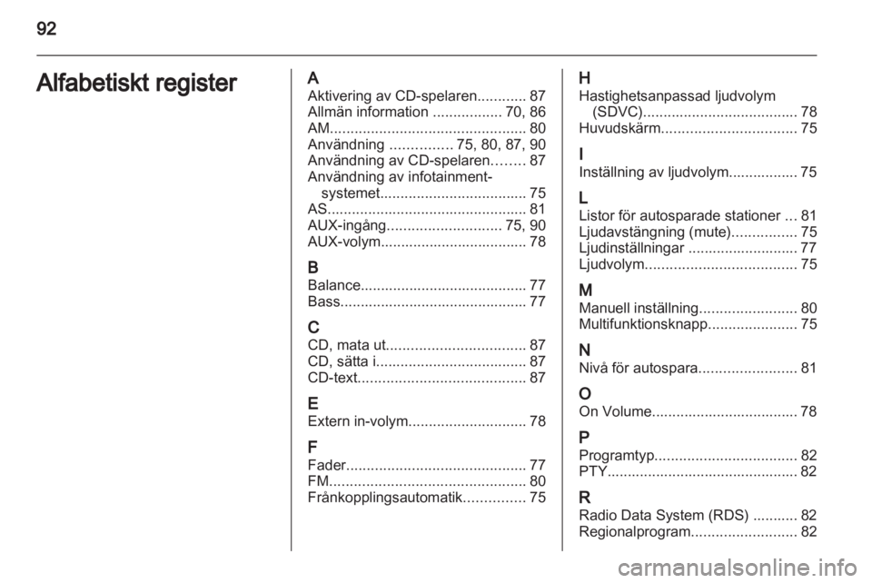 OPEL COMBO 2011  Handbok för infotainmentsystem 