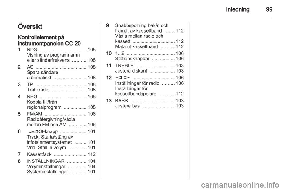 OPEL COMBO 2011  Handbok för infotainmentsystem 